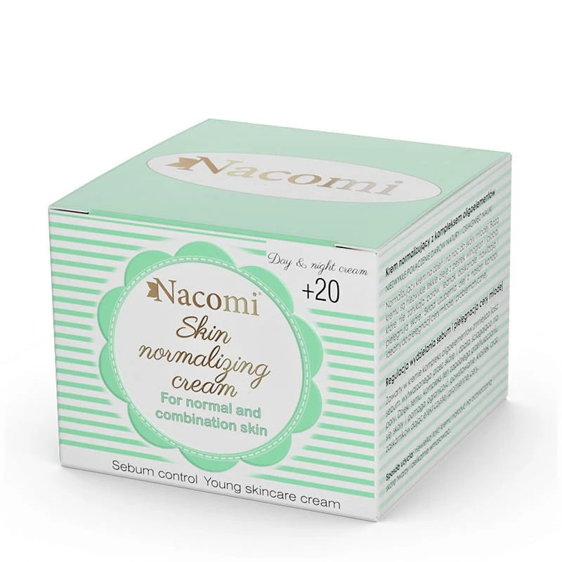 Krem normalizujący na dzień dla młodej cery +20, 50ml