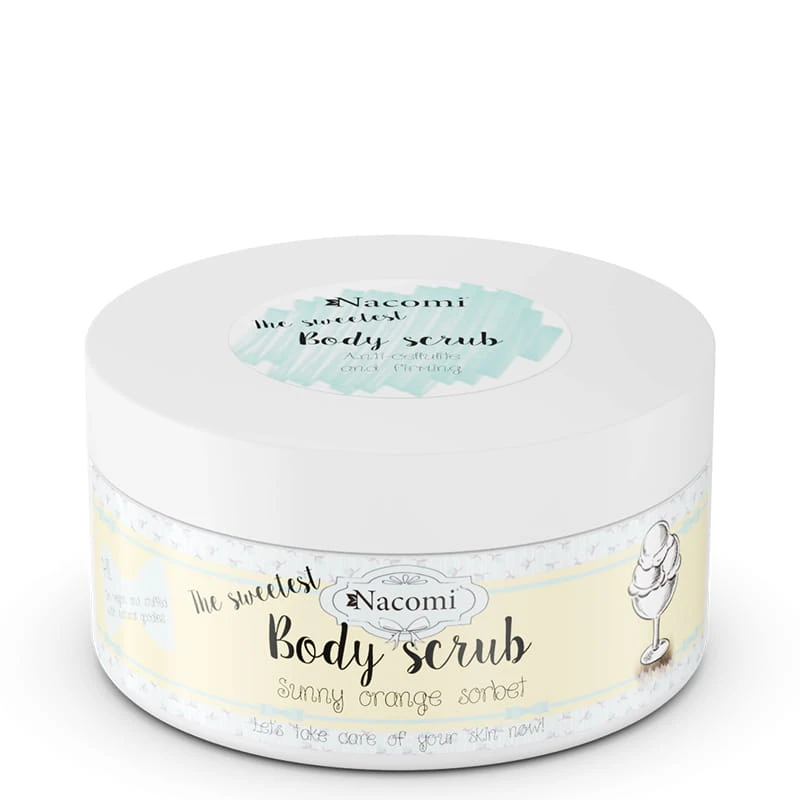 Peeling cukrowy do ciała pomarańczowy sorbet 125g