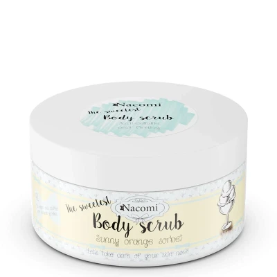 Peeling cukrowy do ciała pomarańczowy sorbet 125g
