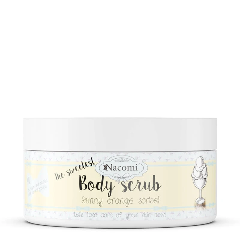 Peeling cukrowy do ciała pomarańczowy sorbet 125g