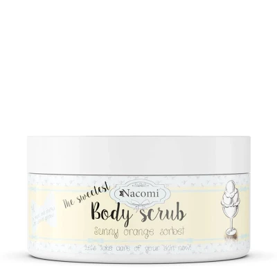 Peeling cukrowy do ciała pomarańczowy sorbet 125g