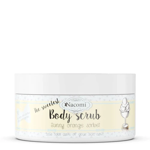 Peeling cukrowy do ciała pomarańczowy sorbet 125g