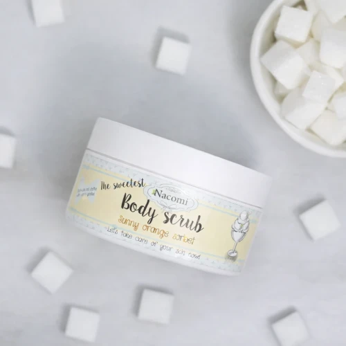 Peeling cukrowy do ciała pomarańczowy sorbet 125g