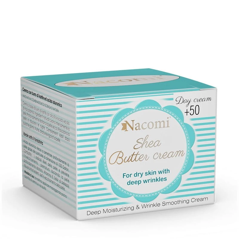 Krem shea na dzień +50