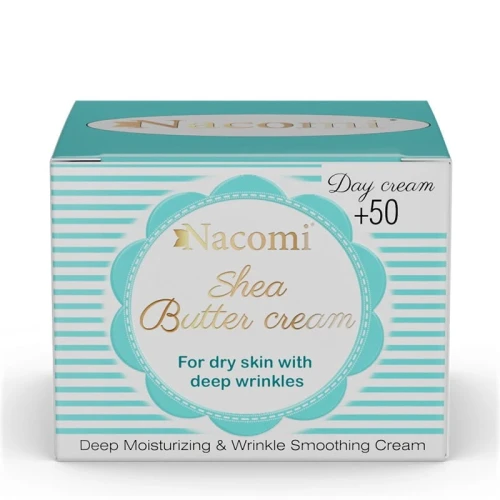 Krem shea na dzień +50