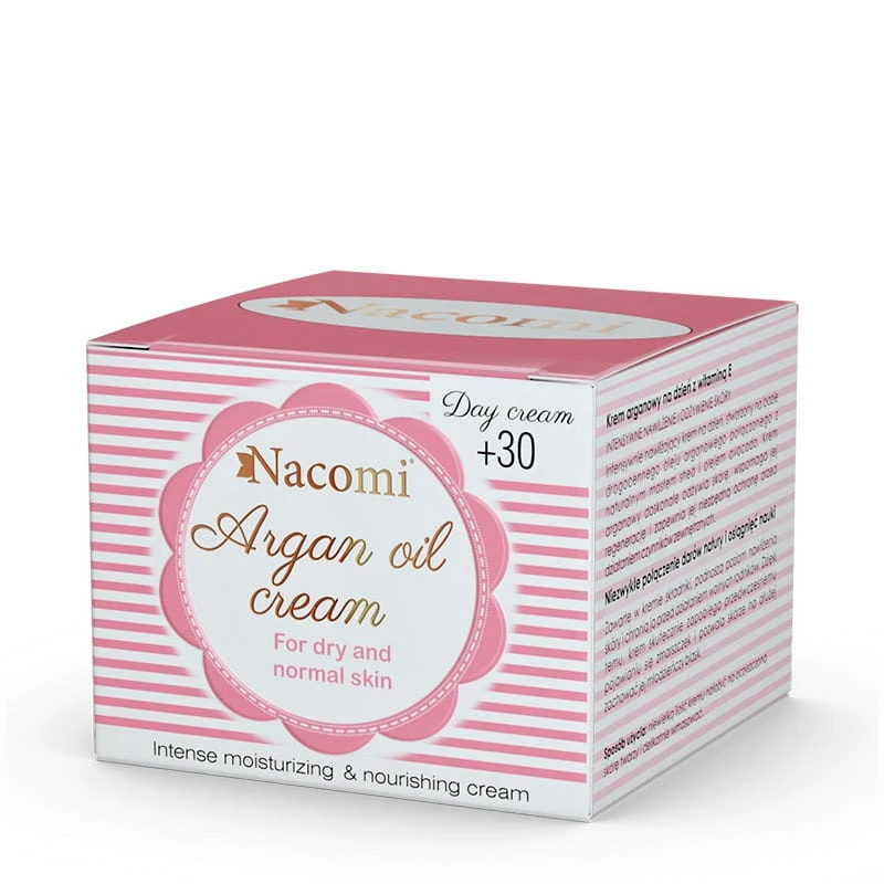 Krem na dzień arganowy z witaminą E +30, 50ml