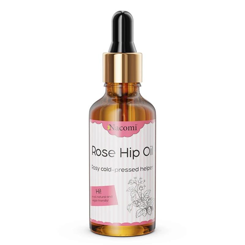 Olej z dzikiej róży z pipetą 50ml