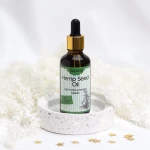 Olej z nasion konopi siewnej z pipetą 50ml