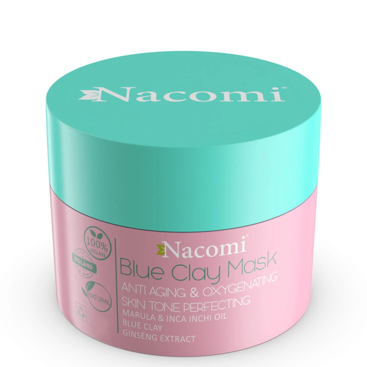 Maska niebieska przeciwzmarszczkowo - dotleniająca Blue Clay Mask 50ml