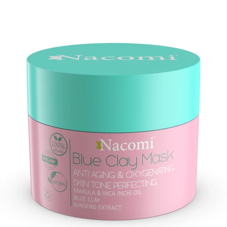 Maska niebieska przeciwzmarszczkowo - dotleniająca Blue Clay Mask 50ml
