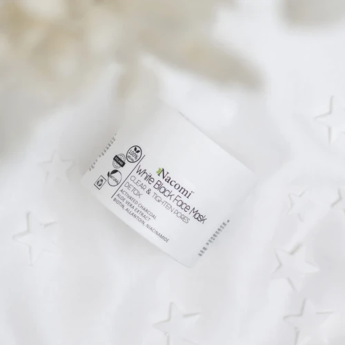Maska biało - czarna White Black Face Mask 50ml