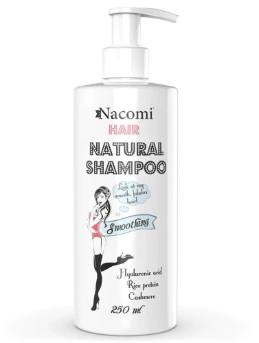 Szampon naturalny do włosów wygładzająco - nawilżający 250 ml