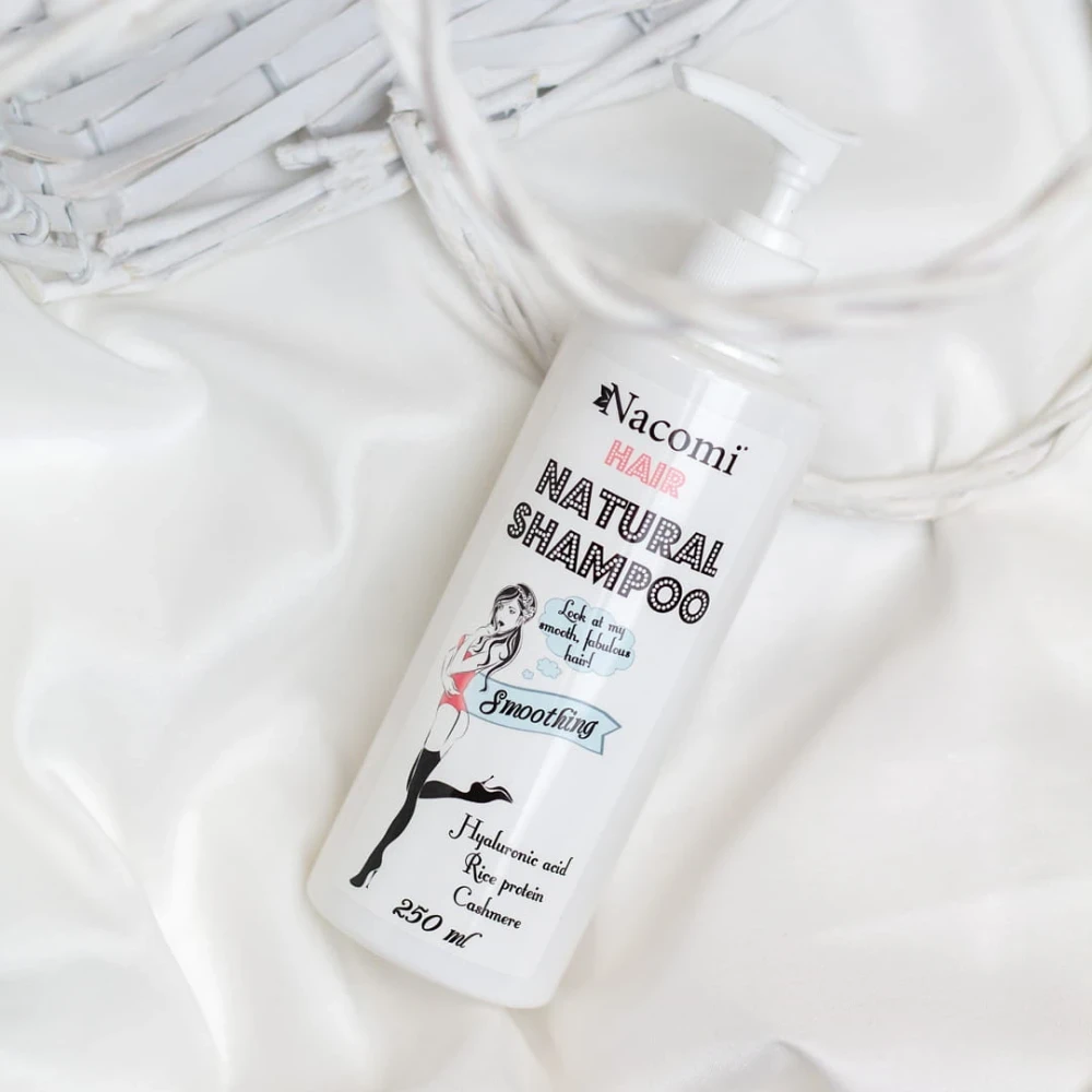 Szampon naturalny do włosów wygładzająco - nawilżający 250 ml