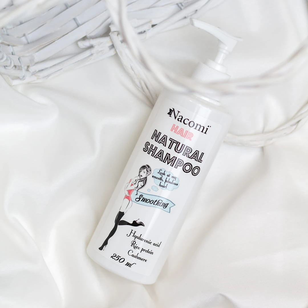 Szampon naturalny do włosów wygładzająco - nawilżający 250 ml