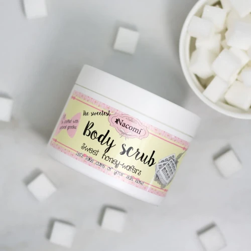 Peeling cukrowy do ciała miodowe gofry 200g