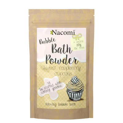 Puder do kąpieli – malinowa babeczka, 100g + 50g gratis
