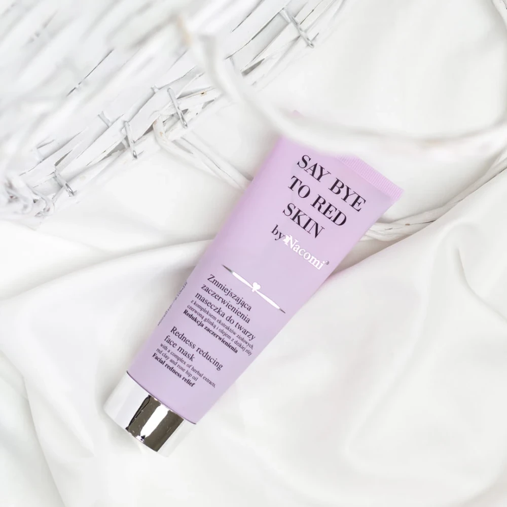 Maska zmniejszająca zaczerwienienia do twarzy Say Bye to Red Skin 85 ml