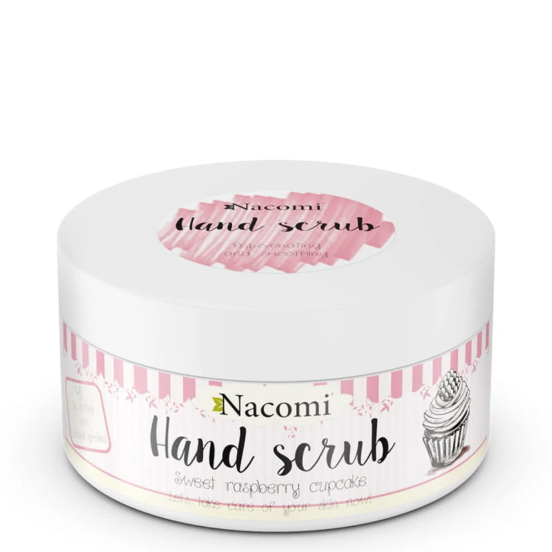 Peeling cukrowy do rąk malina 125g