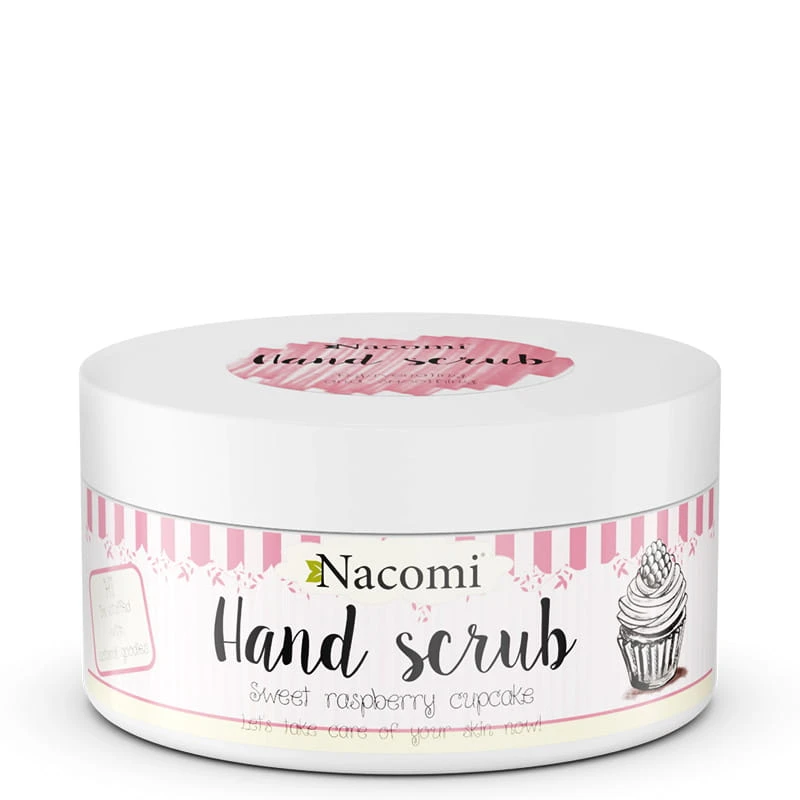 Peeling cukrowy do rąk malina 125g