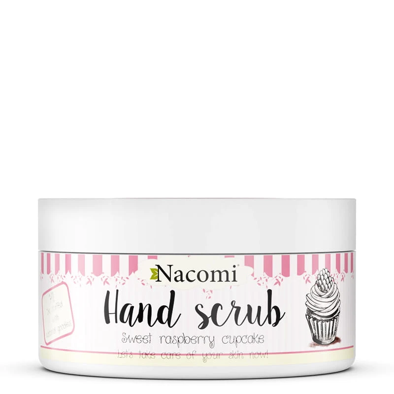 Peeling cukrowy do rąk malina 125g