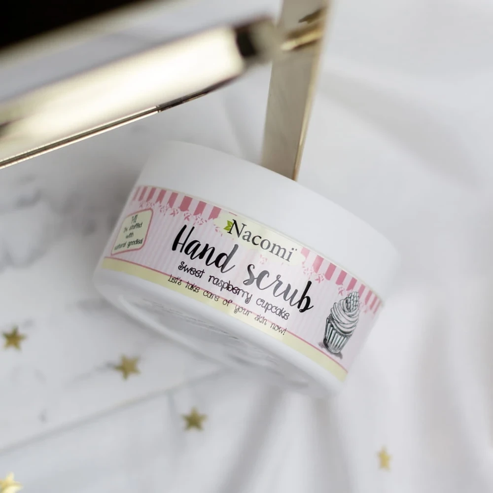 Peeling cukrowy do rąk malina 125g