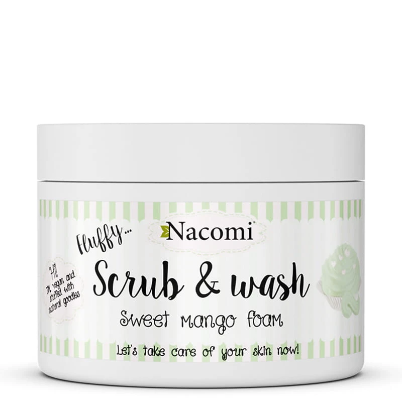 Słodka pianka peelingująco - myjąca mango 180ml