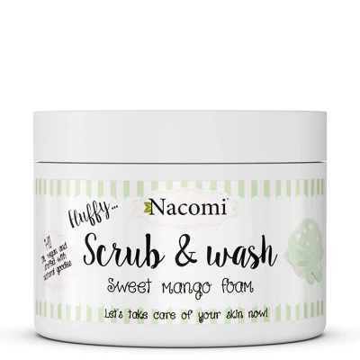 Słodka pianka peelingująco - myjąca mango 180ml