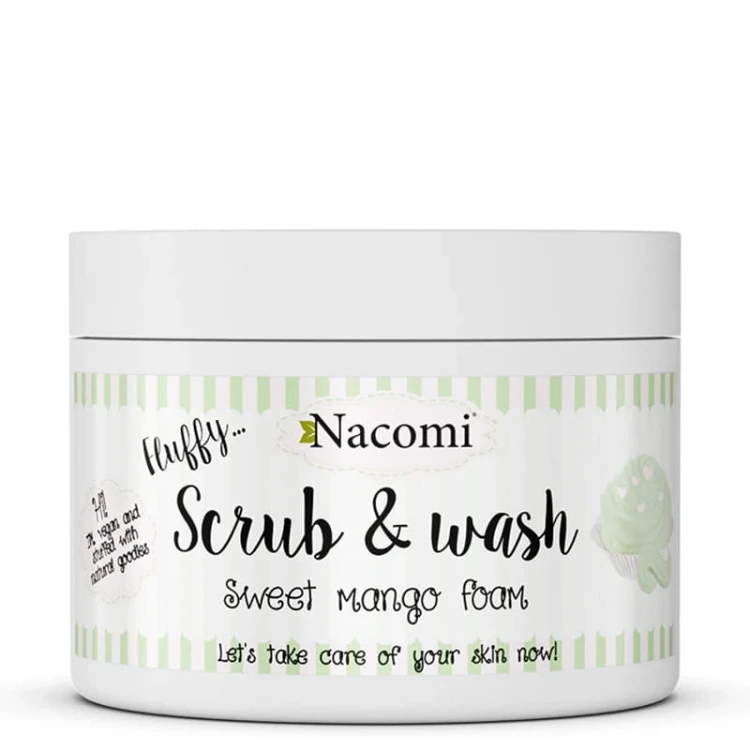 Słodka pianka peelingująco - myjąca mango 180ml