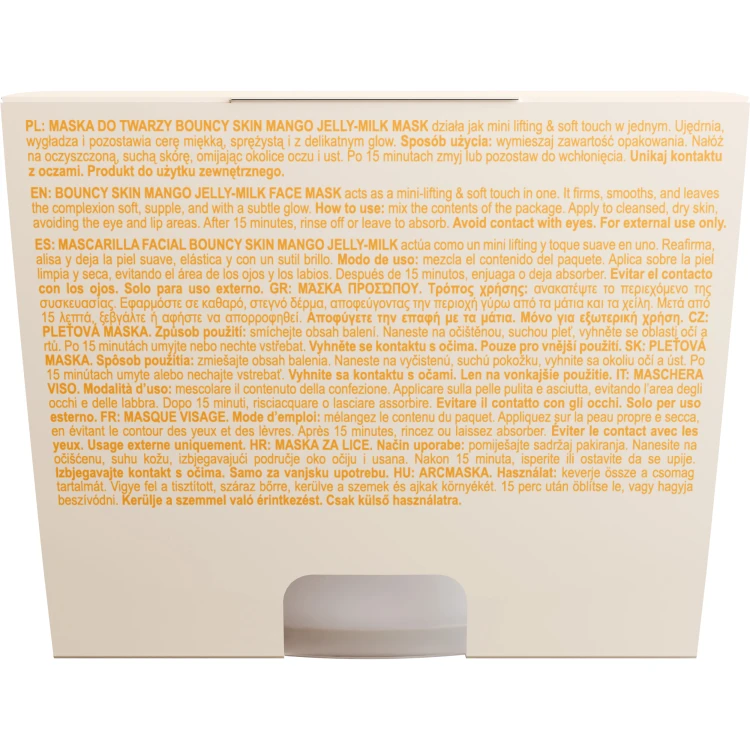 Nacomi - Maska do twarzy - Bouncy Skin Mango Jelly Milk Mask 80ml 5.jpg
